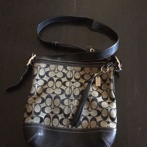 Coach adjustable shoulder, crossbody